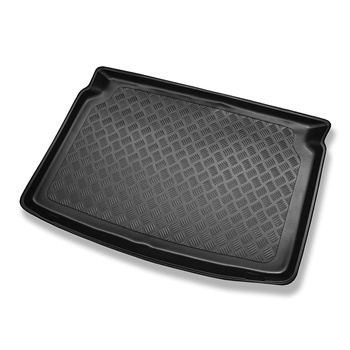 Vasca baule compatibile con Peugeot 207 Hatchback (2006-2012) - tappetino per bagagliaio - tappeto bagagliaio per auto