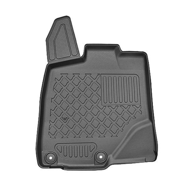 Tappetini Auto in TPE compatibili con Peugeot 3008 III Hybrid (mild hybrid) SUV (04.2024-....) - tappeti auto neri