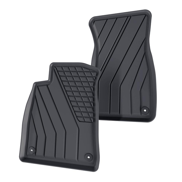 Tappetini Auto in TPE compatibili con Audi A4 B9 Hatchback, Station Wagon (2015-....) - tappeti auto neri