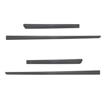 Protezioni nere laterali per auto Nissan Tiida Berlina (2004-2010)