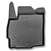 Tappetini Auto in TPE compatibili con Mitsubishi Outlander III SUV (09.2012-2022) - non per la versione ibrida; senza terza fila - tappeti auto neri