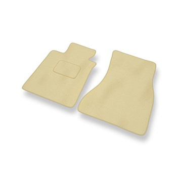 Premium tappetini auto in velluto compatibili con BMW 5 G30 (2017-2024) - tappeti auto beige