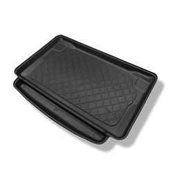 Vasca baule compatibile con Mini Clubman II Station Wagon (10.2015-....) - vano inferiore; (per vasca sotto piano di carico di bagagliaio) - tappetino per bagagliaio - tappeto bagagliaio per auto