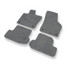 Premium tappetini auto in velluto compatibili con Volkswagen Beetle III (2011-2019) - tappeti auto grigio