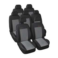 Coprisedili su misura compatibili con Seat Alhambra Van (1996-2010) 7 sedili - fodere sedili - set coprisedili auto - E2