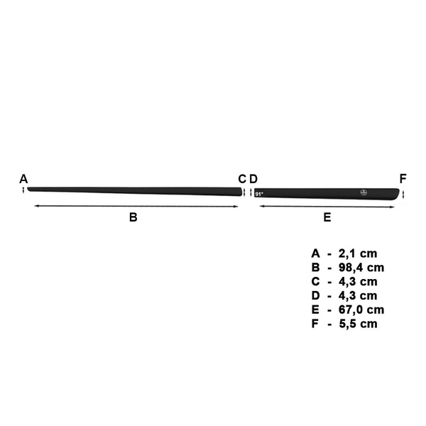 Protezioni nere laterali per auto Alfa Romeo 166 Berlina (1998-2007)