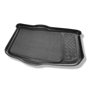 Vasca baule compatibile con Kia Soul I SUV (01.2009-02.2014) - portabagagli inferiore - tappetino per bagagliaio - tappeto bagagliaio per auto