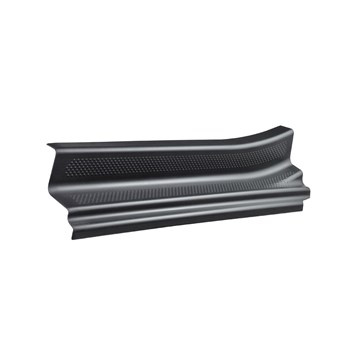 Completo di protezioni battitacco nere Peugeot Partner II Van (2008-2018)