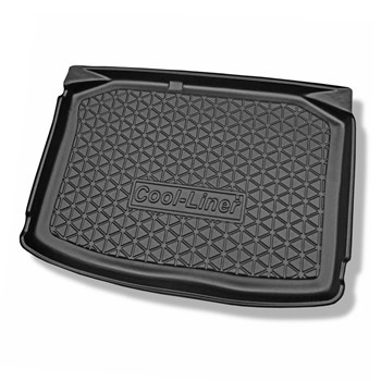 Vasca baule compatibile con Volkswagen Polo IV 9N, 9N3 Hatchback (11.2001-2009) - tappetino per bagagliaio - tappeto bagagliaio per auto