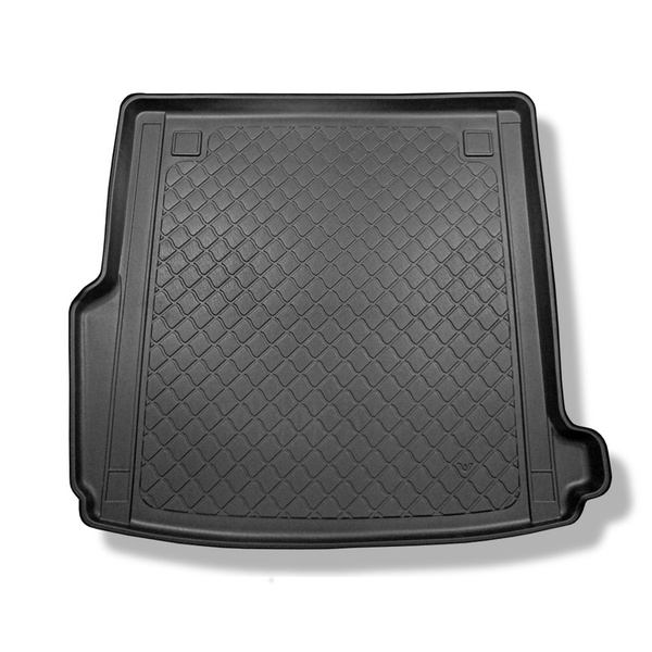 Vasca baule compatibile con Mercedes-Benz E-Class W213 Station Wagon (11.2016-....) - inclusi i modelli con barre di fissazione; non per versione Plug-in ibrida - tappetino per bagagliaio - tappeto bagagliaio per auto