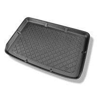 Vasca baule compatibile con Skoda Yeti SUV (06.2009-11.2017) - vano superiore; con ruota di scorta piena - tappetino per bagagliaio - tappeto bagagliaio per auto