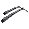 Spazzole tergicristallo anteriori compatibili con Fiat Fiorino III Pick-Up, Van (12.2007-2011) - tergicristalli auto - lame tergilunotto - spazzole piatte