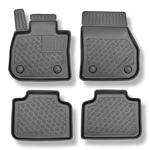 Tappetini Auto in TPE compatibili con BMW X1 U11 SUV (10.2022-....) - non per la versione elettrica e ibrida - tappeti auto neri