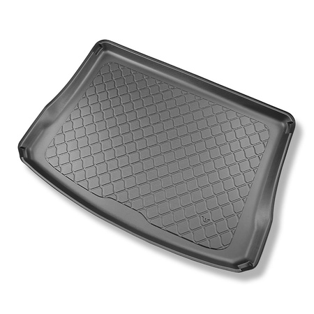 Vasca baule compatibile con Volkswagen ID.3 Hatchback (11.2019-....) - portabagagli superiore; piano di carico regolabile nella posizione più alta - tappetino per bagagliaio - tappeto bagagliaio per auto