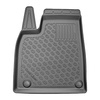 Completo di tappetini e tappetino per bagagliaio TPE per: Tesla Model X 01.2021-.... (SUV) - 6/7 posti; dietro la 2a fila di sedili (sedili 3a fila abbassati)