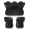 Coprisedili compatibili con Fiat 500L (2012-2022) - fodere sedili universali - set coprisedili auto - EXL-5