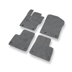 Premium tappetini auto in velluto compatibili con Mercedes-Benz Classe M W166 (2011-2015) - tappeti auto grigio