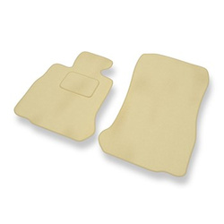 Premium tappetini auto in velluto compatibili con BMW 6 M6 F13 (2012-2018) - tappeti auto beige