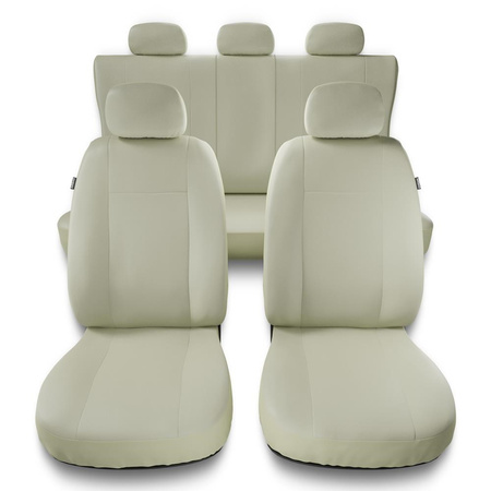 Coprisedili compatibili con Mercedes-Benz Classe B W245, W246, W247 (2005-2019) - fodere sedili universali - set coprisedili auto - CMP-BE