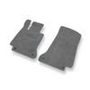Premium tappetini auto in velluto compatibili con Mercedes-Benz Classe C W205 (2013-2021) - tappeti auto grigio