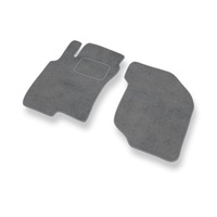 Premium tappetini auto in velluto compatibili con Nissan X-trail I (2001-2007) - tappeti auto grigio