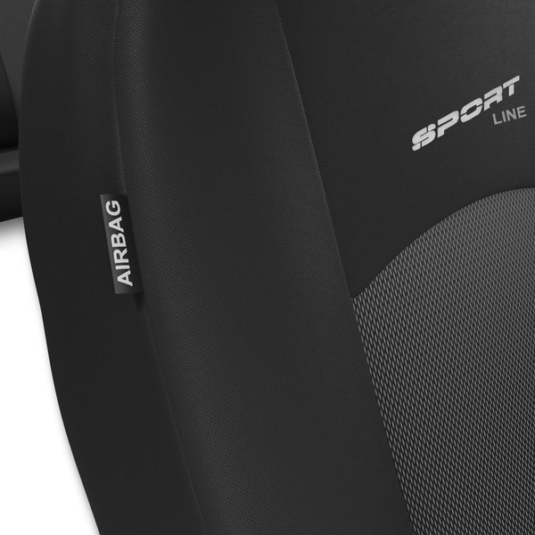 Coprisedili compatibili con Alfa Romeo 146 (1994-2001) - fodere sedili universali - set coprisedili auto - S-G1