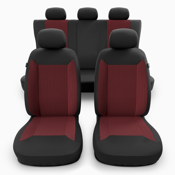 Coprisedili compatibili con Alfa Romeo 145 (1994-2000) - fodere sedili universali - set coprisedili auto - RYL-RD