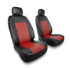 Coprisedili anteriori compatibili con Mazda CX-5 I, II (2011-2019) - fodere sedili universali - set coprisedili auto - 2CM-RD