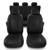 Coprisedili compatibili con Alfa Romeo 147 (2000-2010) - fodere sedili universali - set coprisedili auto - MD-3