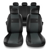 Coprisedili compatibili con Alfa Romeo Giulietta (2010-2020) - fodere sedili universali - set coprisedili auto - XL-G