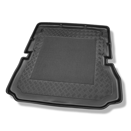 Vasca baule compatibile con Renault Grand Scenic III Monovolume (04.2009-11.2016) - 7 posti; sedili 3a fila abbassati - tappetino per bagagliaio - tappeto bagagliaio per auto