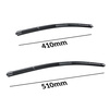 Spazzole tergicristallo anteriori compatibili con Honda S2000 Roadster (04.1999-06.2009) - tergicristalli auto - lame tergilunotto - spazzole piatte
