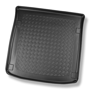 Vasca baule compatibile con Ssangyong Rexton II Y400 SUV (11.2017-....) - 5 posti; piano di carico regolabile nella posizione piu' bassa oppure senza piano di carico regolabile - tappetino per bagagliaio - tappeto bagagliaio per auto