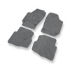 Premium tappetini auto in velluto compatibili con Seat Cordoba II 6L Berlina (2002-2009) - tappeti auto grigio