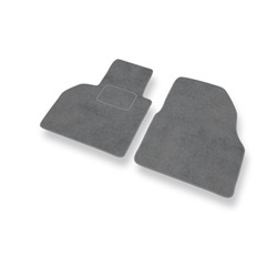 Premium tappetini auto in velluto compatibili con Mercedes-Benz Citan (2012-2021) - tappeti auto grigio