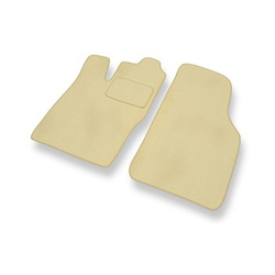 Premium tappetini auto in velluto compatibili con Opel Astra F Caravan, Hatchback, Cabriolet, Berlina (1991-2002) - tappeti auto beige
