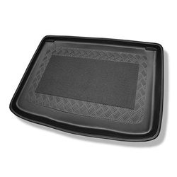 Vasca baule compatibile con Renault Modus I Monovolume (01.2004-12.2007) - sedile posteriore fisso - tappetino per bagagliaio - tappeto bagagliaio per auto