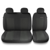 Coprisedili compatibili con Citroen Berlingo I, II, III (1996-2019) - fodere sedili universali - set coprisedili auto - BE-1