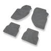 Premium tappetini auto in velluto compatibili con Alfa Romeo 166 I Berlina (1998-2003) - tappeti auto grigio