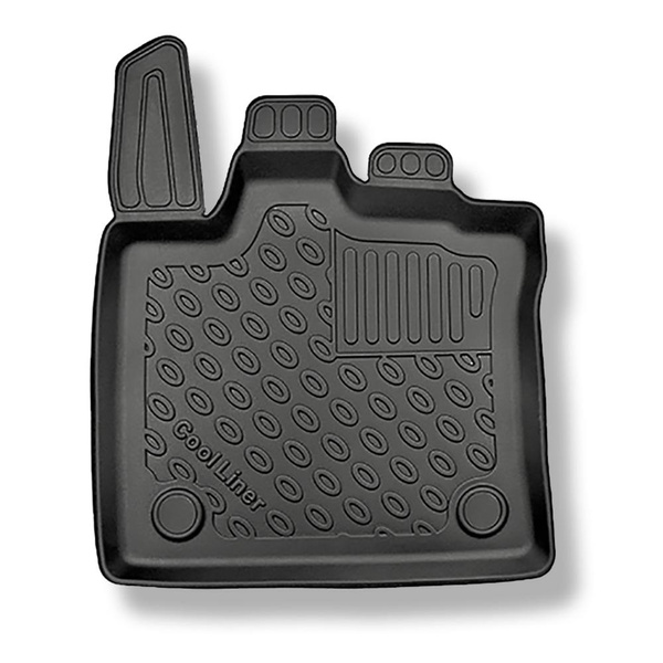 Completo di tappetini e tappetino per bagagliaio TPE per: Renault Captur II 01.2020-06.2024 (SUV) - bagagliaio superiore; rimovibile nella posizione più alta; non per versione E-Tech Full Hybrid