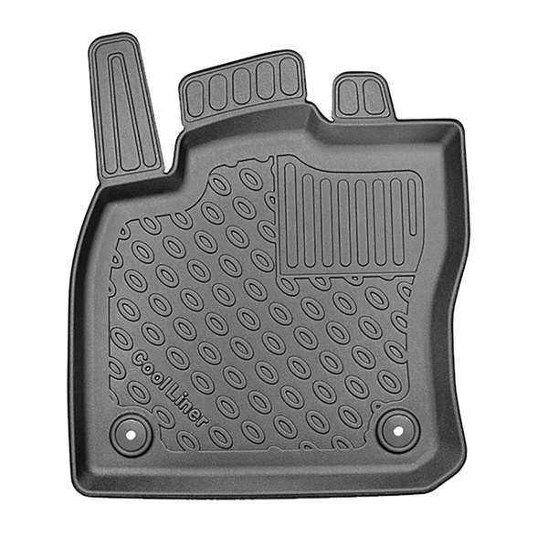 Tappetini Auto in TPE compatibili con Volkswagen Caddy V Station Wagon (11.2020-....) - Caddy, Caddy Maxi, Caddy Cargo, Caddy Maxi Cargo - tappeti auto neri