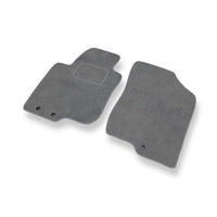 Premium tappetini auto in velluto compatibili con Hyundai i30 I (2007-2011) - tappeti auto grigio