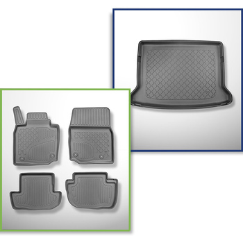 Completo di tappetini e tappetino per bagagliaio TPE per: Mazda MX-30 09.2020-..