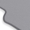 Premium tappetini auto in velluto compatibili con Peugeot 107 I (2005-2013) - tappeti auto grigio