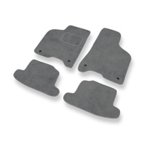 Premium tappetini auto in velluto compatibili con Seat Arosa I, II (1997-2004) - tappeti auto grigio