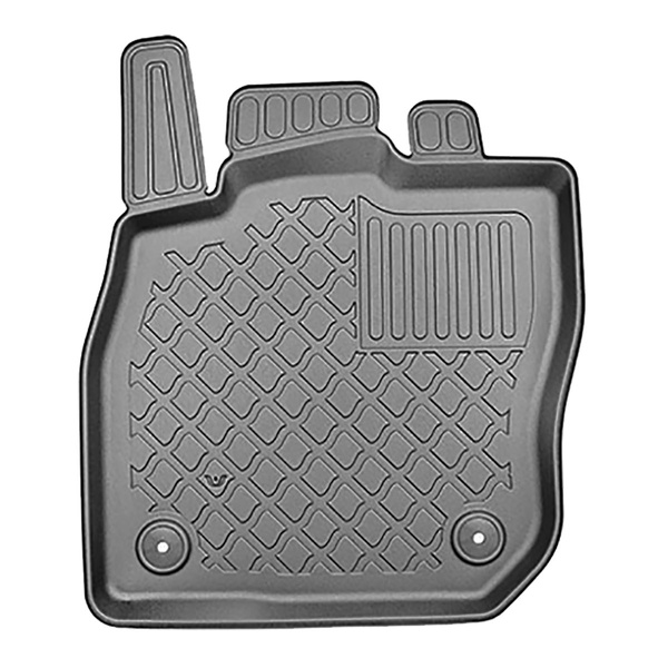 Tappetini Auto in TPE compatibili con Seat Leon IV mHEV Hatchback, Sportstourer (05.2020-....) - tappeti auto neri