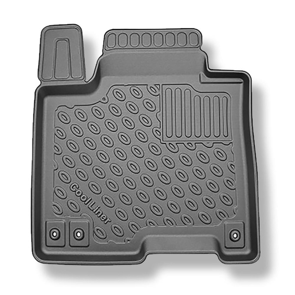 Completo di tappetini e tappetino per bagagliaio TPE per: Hyundai Tucson III NX4 12.2020-.... (SUV) - bagagliaio superiore; pavimento mobile nella posizione più alta; cavità destra amovibile in modelli con subwoofer; anche per Mild Hybrid; non per HEV Hyb