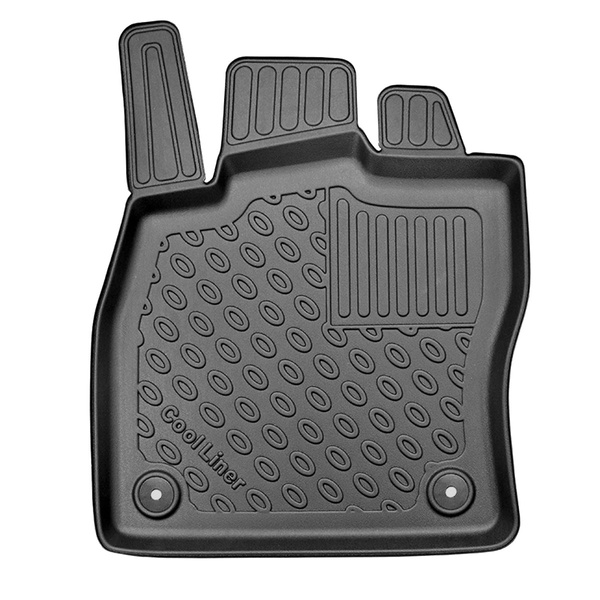 Tappetini Auto in TPE compatibili con Skoda Superb III Liftback (05.2015-....) - anche per la versione ibrida - tappeti auto neri