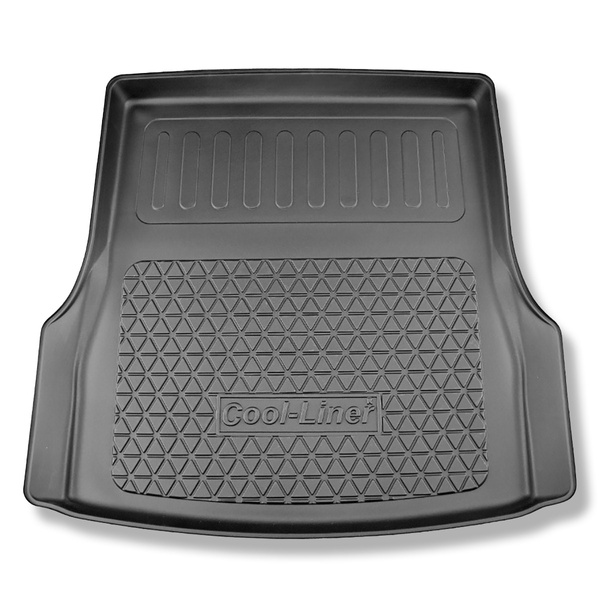 Vasca baule compatibile con Tesla Model S Liftback (07.2012-12.2020) - bagagliaio posteriore - tappetino per bagagliaio - tappeto bagagliaio per auto