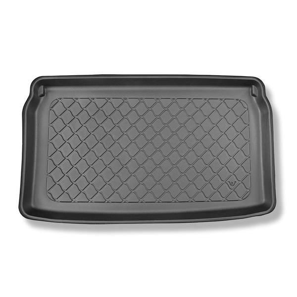 Vasca baule compatibile con Opel Mokka B SUV (02.2021-....) - portabagagli superiore; piano di carico regolabile nella posizione più alta - tappetino per bagagliaio - tappeto bagagliaio per auto